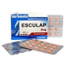 Esculap (Tadalafil)  20mg/tab, 10tabs